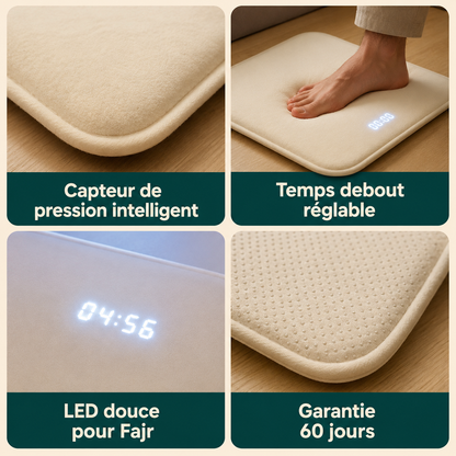 Sahwa — Tapis-réveil à capteur qui te fait sortir du lit du premier coup