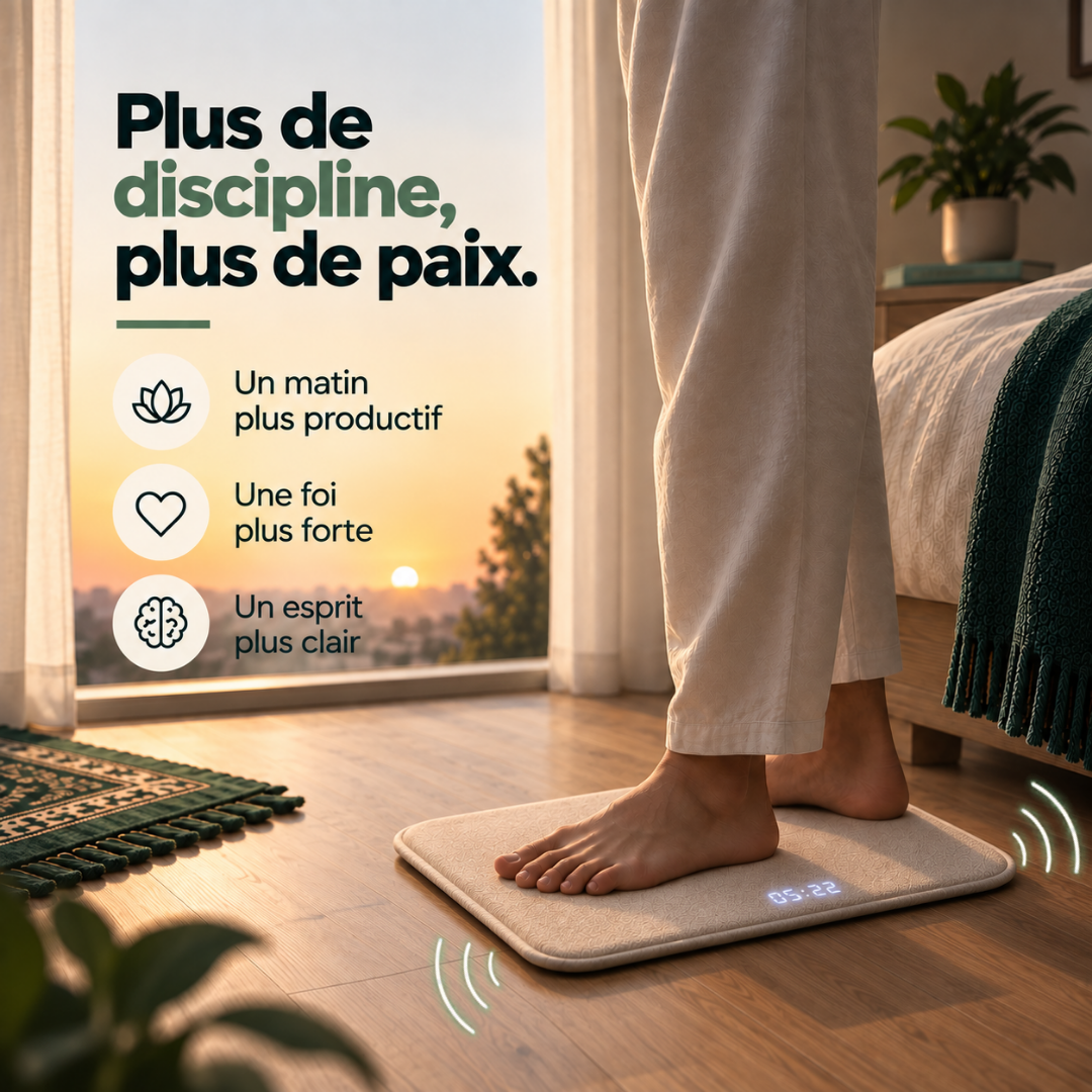 Sahwa — Le réveil que tu ne peux pas éteindre depuis ton lit